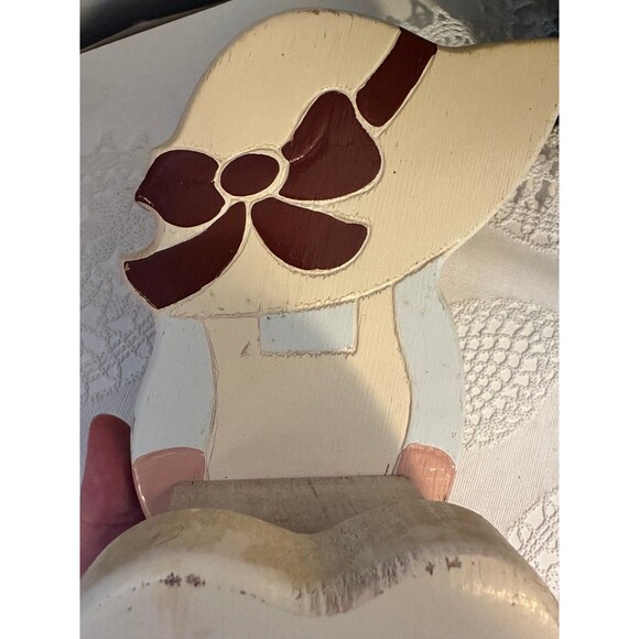 Vintage Rare Handmade Shelf Sitters Boy and Girl figurines - Picture 5 of 7